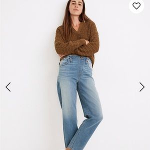 NWT Madewell pull-on jeans in keefe wash